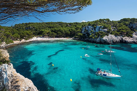 Menorca is the northeasternmost of the Balearic Islands 