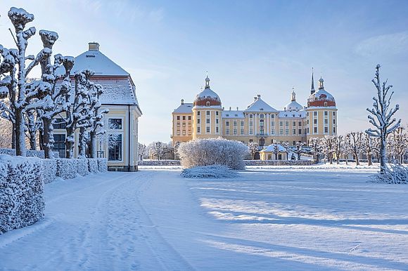 Moritzburg in Winter 