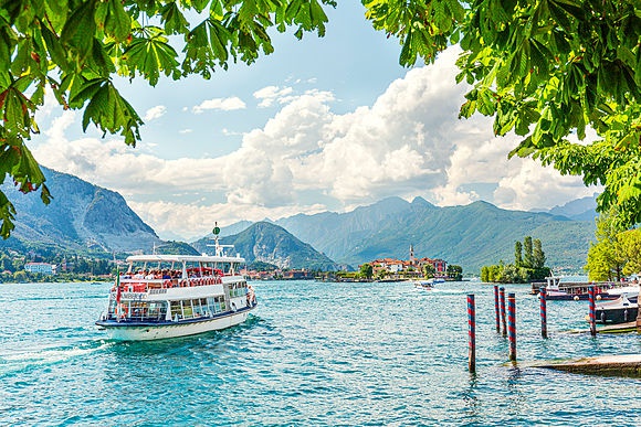 Lago Maggiore - the second largest lake in Italy 